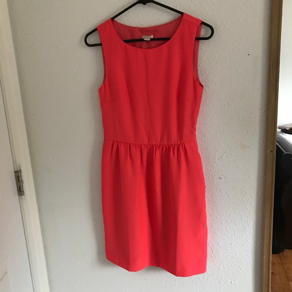 J-Crew’s Coral Dress